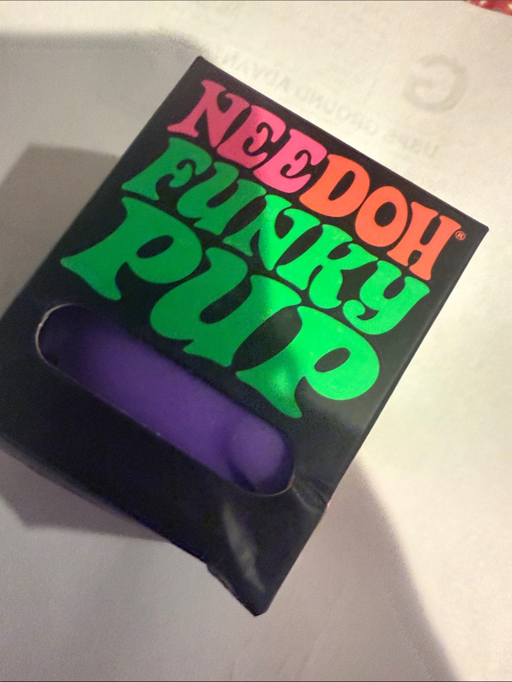 Funky Pup Purple RARE AUTHENTIC Needoh!